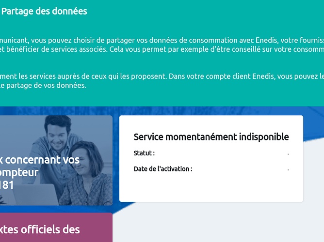 enedis indispo