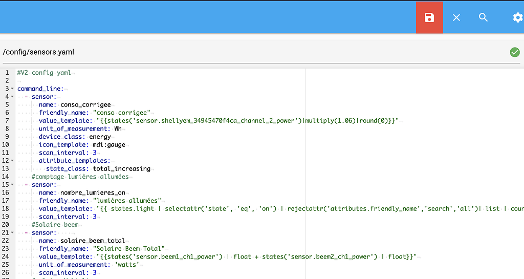 Configuring Command Line sensor using YAML has moved. Je suis bloqué Entraide Home Assistant Configuring Command Line sensor using YAML has moved. Je suis bloqué Entraide Home Assistant