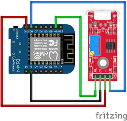 KY-025-ESP8266-WeMos-D1-Mini_Steckplatine