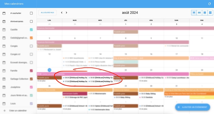 calendriers
