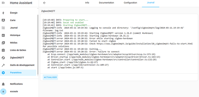 journal zigbee