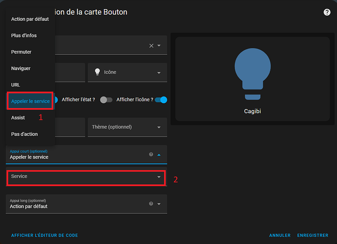 button service