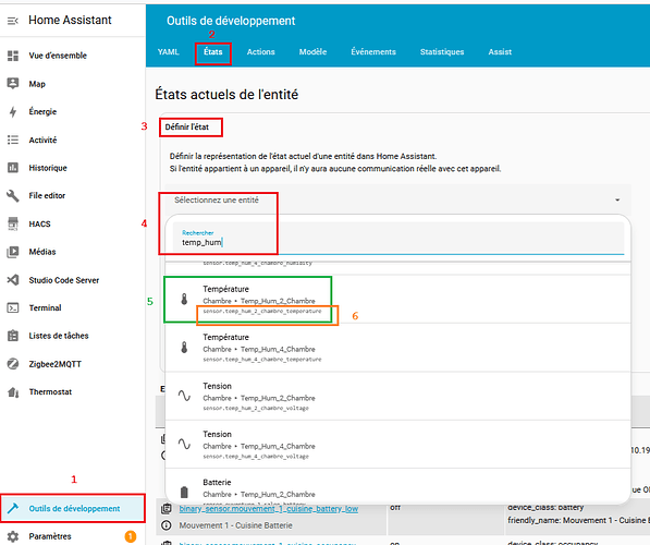 États, modèles - exemple 1.1