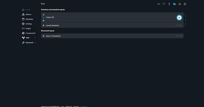 input disable
