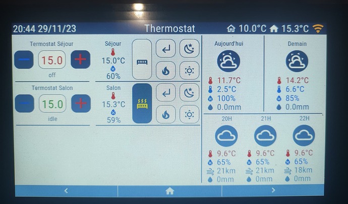 openhasp thermostat
