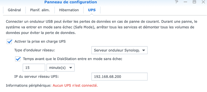 UPS NAS