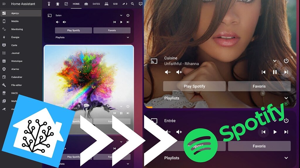 Intégrer Spotify à Home Assistant - Contenus Externes - Home Assistant ...