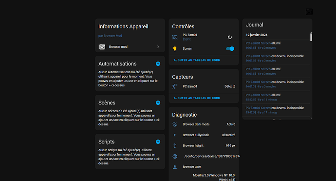 browser-mod active sensor