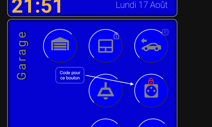 Carte Bouton Code