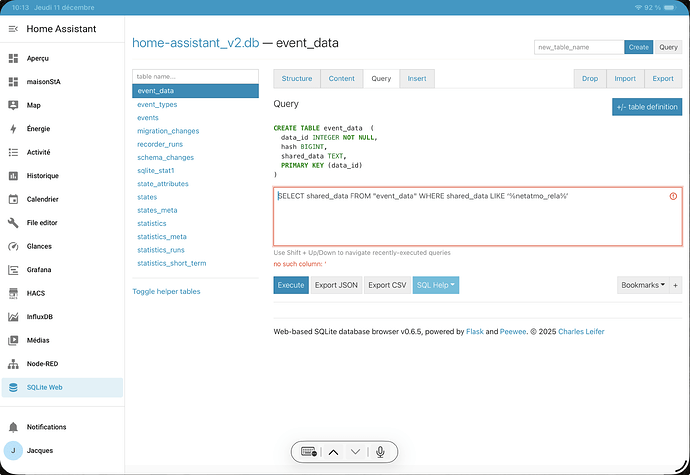Enregistreur homeassistant.config_entries