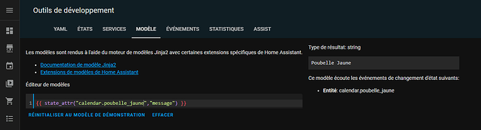 outils dev resultat
