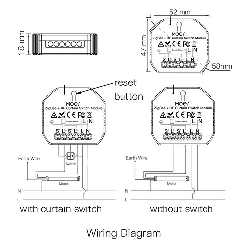 zigbee-diy-rf433-smart-curtain-switch-module-for-electric-motorized-roller-blinds-shutter-motor-2mqtt-available-861679