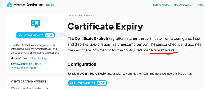 certificate expire