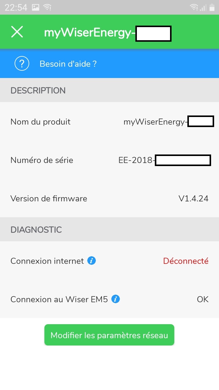 SCHNEIDER Wiser module connexion IP - EER31800
