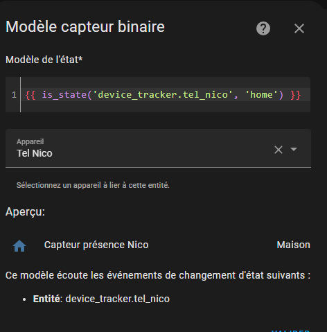capteur OK
