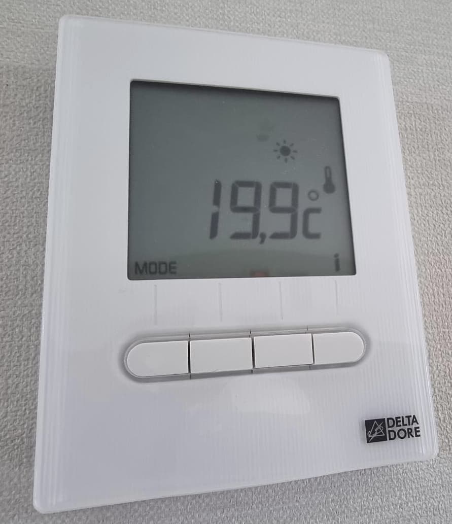 Thermostat ZigBee pour plancher chauffant ou radiateur électrique