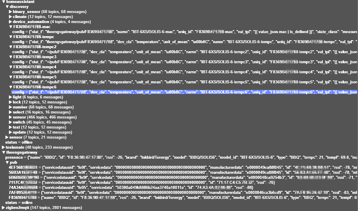 Theengs passerelle BLE to MQTT - Page 6 - Add-on - Home Assistant ...
