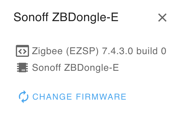 Sonoff ZBDongle-E