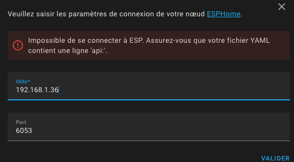 HA API